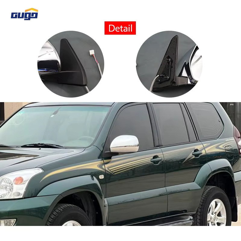 GUGO Car Rearview Mirror for Toyota Prado 2008 Models Car Side Mirror
