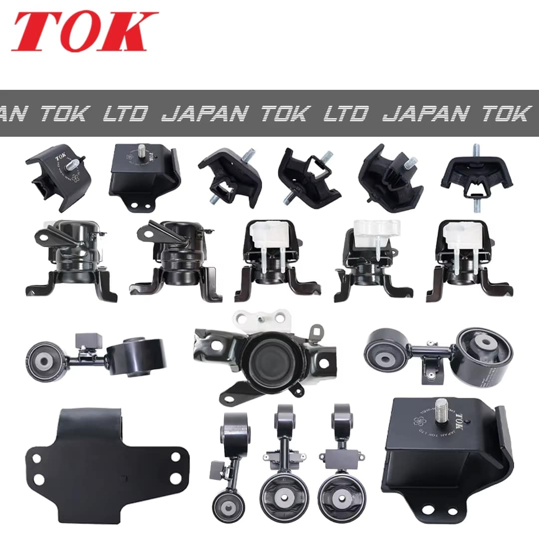 TOK Good Quality Auto Rubber Parts Engine Mount for honda nissan toyota Mazda Suzuki Isuzu subaru hyundai Kia mitsubishi
